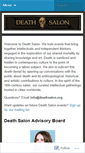 Mobile Screenshot of deathsalon.org